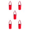 thumbnail image 3 of Naiovety Bolsa de dulces para niños Papá Noel Pantalones Bolsa Cesta Manija Envoltura Navidad Año Nuevo Vacaciones Boda Fiesta Rojo M Type1 NO1, 3 of 6