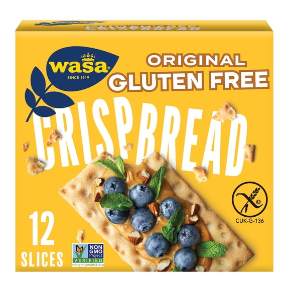 Wasa Gluten-Free Original Crispbread, 5.4 Oz