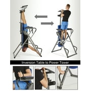 Innova ITP1000 12-in-1 Inversion Table with Power Tower Workout Station