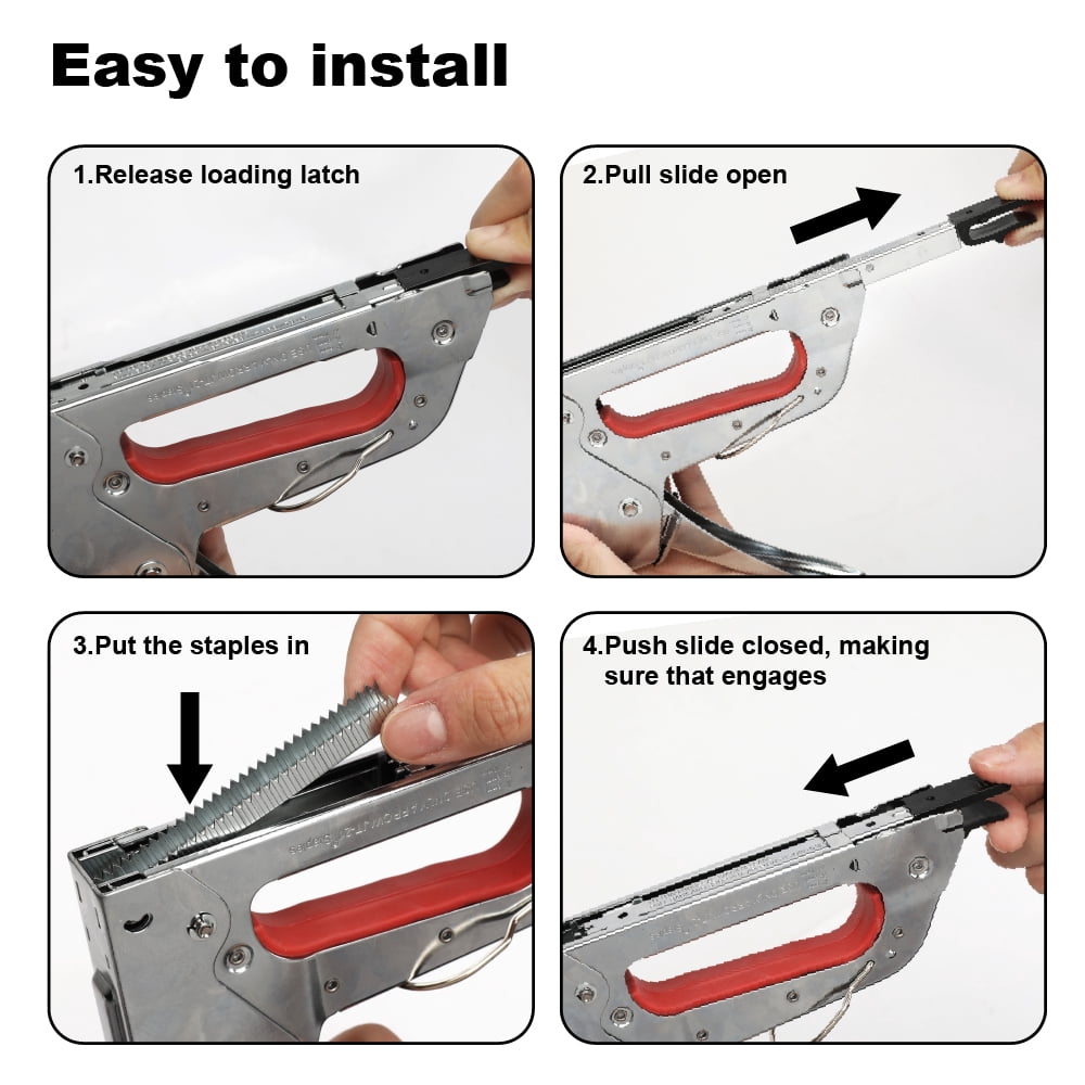 Arrow JT27 Light Duty Staple Gun, Uses Three Sizes of Staples