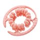 thumbnail image 3 of Abrazadera circular para piernas, rodillo de masaje para piernas, brazos ligeros, suministros versátiles para músculos Rosa, 3 of 9