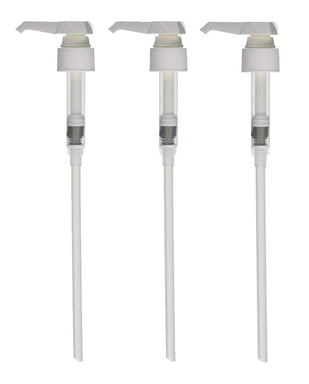 Starbucks Coffee Syrup Dispenser 1 Liter Pump 3 Pack White