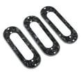 thumbnail image 1 of Marco de anillo de montaje de pastilla de bobina simple de guitarra 3 uds para piezas de guitarra ST Negro Yuyangstore Anillo de montaje de pastillas de guitarra, 1 of 5