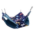thumbnail image 3 of Pet Hammock, Portable Pet Double Layer Warm Hammock Easy To Clean Hook Design For Small Pets For Hamster For Parrot ANGGREK AH2788, 3 of 8