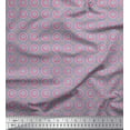 thumbnail image 1 of Soimoi Moss Georgette Fabric Flower Artistic Decor Fabric Printed Yard 42 Inch Wide, 1 of 3