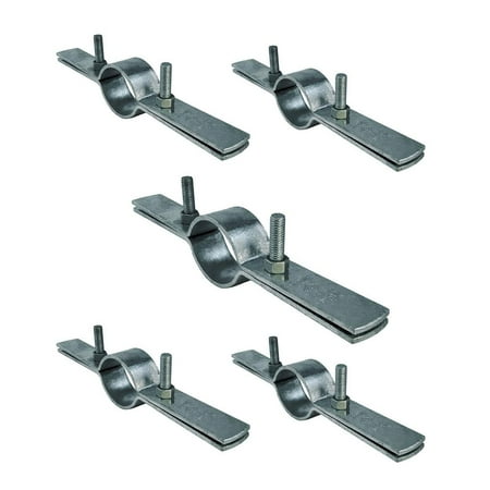 

Highcraft 3 in. Riser Clamp in Galvanized Steel (5-Pack)