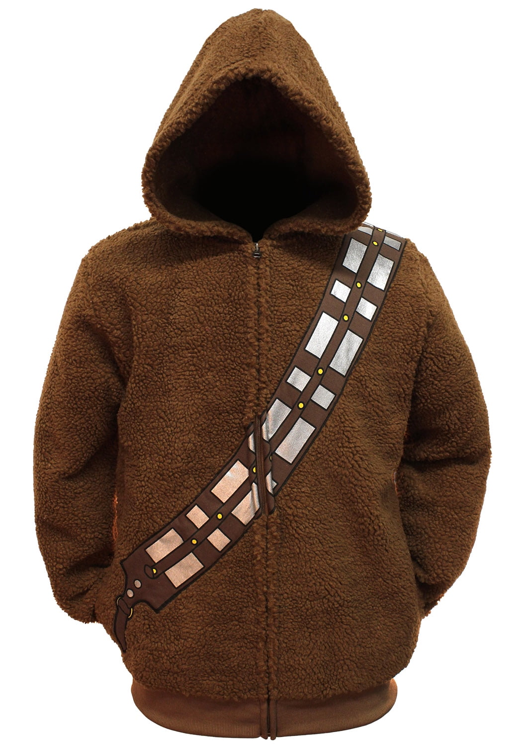 Star Wars Chewbacca Fleece Zip-Up Costume Hoodie