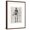 Brown Frame, variant on Art.com Vintage Anatomy Skeleton Premium Giclee Print by Christopher James, White Frame Wall Art, 32" x 40"