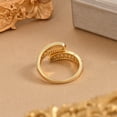 thumbnail image 3 of Minnieouse Anillo de apertura para mujer, anillos de moda de circón geométrico de cobre, decoraciones para novia, joyería para mujer, regalo de fiesta de Ropa, zapatos y accesorios Miscelánea Minnieouse AP014809-00, 3 of 6