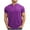 Purple1, variant on yillto Mens Cotton Slim T Shirts V Neck Short Sleeve Shirt Summer Gym Workout Athletic Tees Shirts