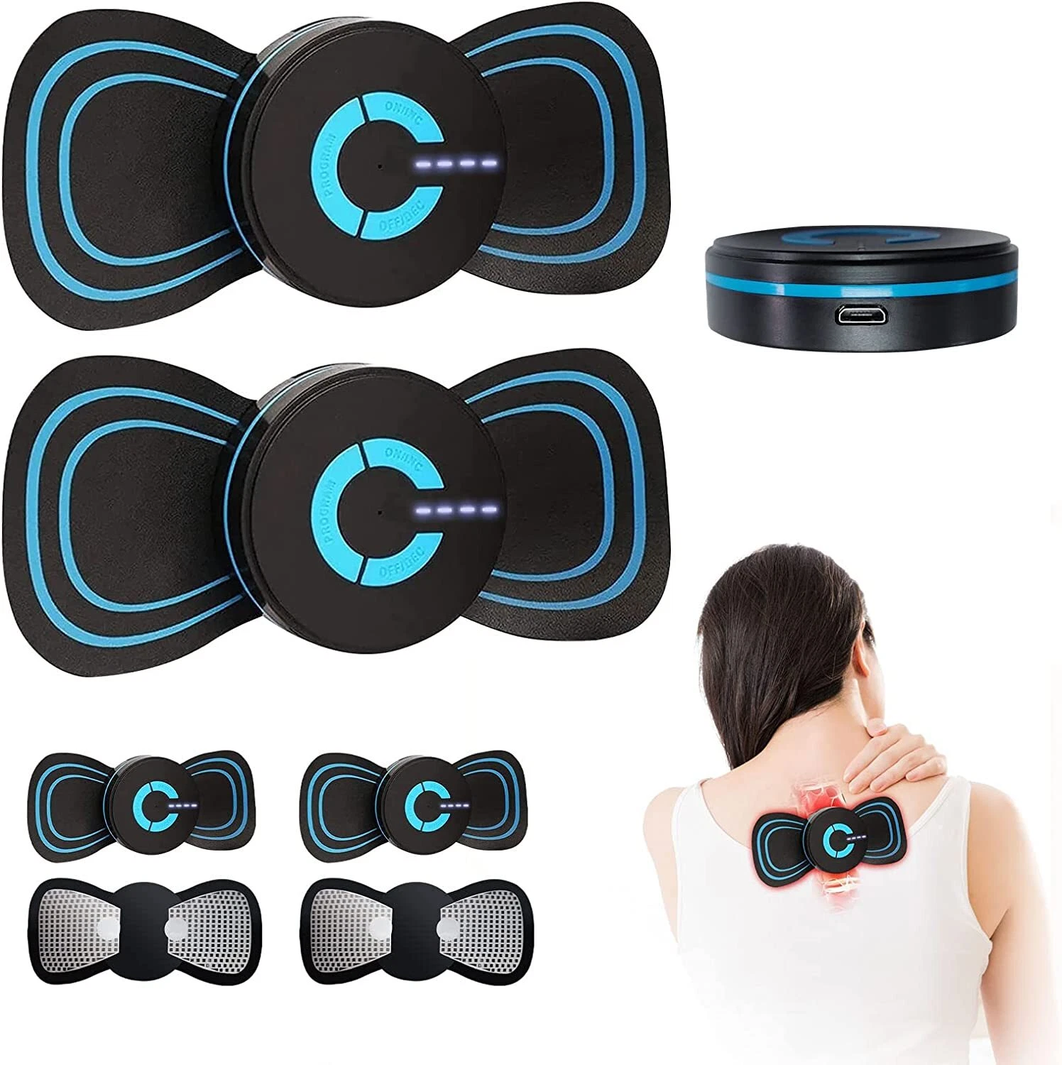 Oster Stim-U-Lax Handheld Massager, Heavy-Duty Design, Two-Pack, Wired  Electric Massage - Walmart.com