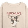 thumbnail image 3 of Gremlins - Dapper & Sophisticated - Women's Lightweight French Terry Long Sleeve Shirt, 3 of 5