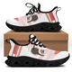 thumbnail image 1 of Yikeluo Zapatos de plataforma con cordones para enfermera, zapatillas deportivas de malla médica con vuelo para mujer, transpirables y cómodas, tenis masculinos, 1 of 6