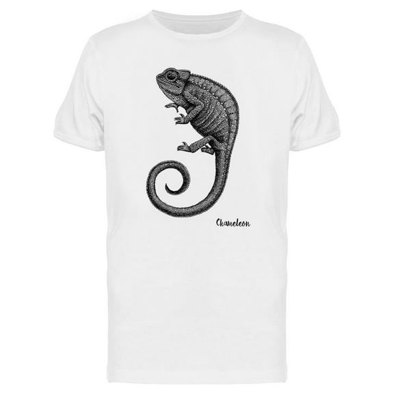 Vintage Chameleon Design T-Shirt Men -Image by Shutterstock, Male Medium