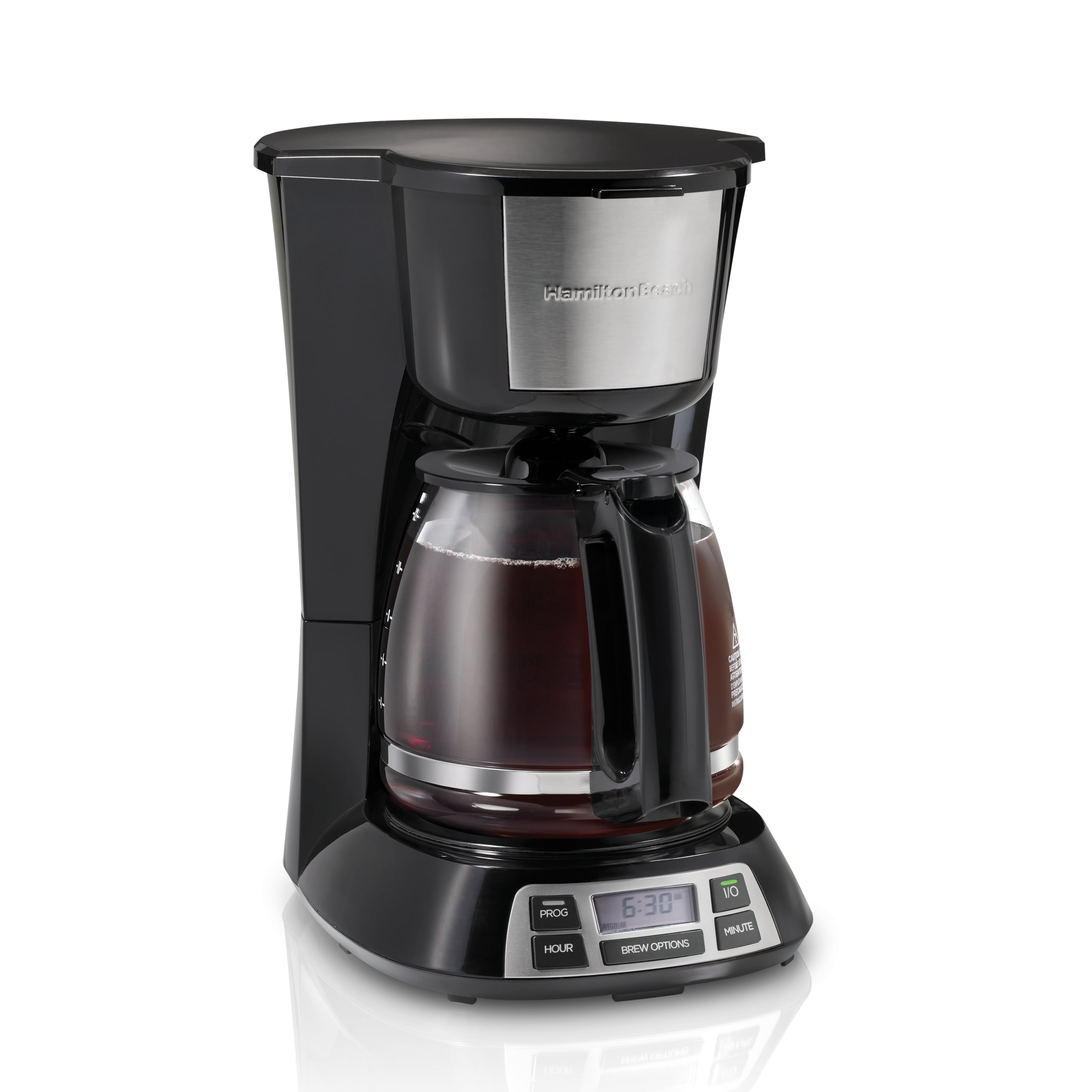 Hamilton Beach Stainless Steel 12-Cup Coffee Maker - Walmart.com Hamilton Beach Stainless Steel 12-Cup Coffee Maker - Walmart.com