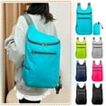 thumbnail image 4 of Foldable Hiking Backpack Lightweight Packable Water Resistant Travel Daypack Outdoor Camping Folding Pack, 4 of 5