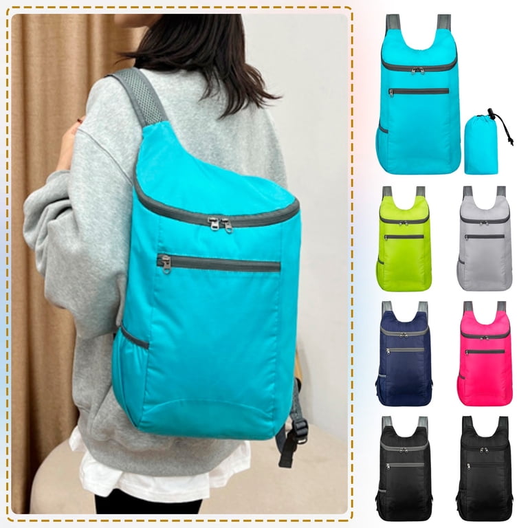 Foldable Hiking Backpack Lightweight Packable Water  display picture 2
