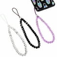 thumbnail image 1 of Injueey 3 pack/lote cadena Universal para teléfono el mejor regalo para amigos y familiares correas para teléfono cordón móvil Teléfono y Comunicación Negro Blanco Púrpura, 1 of 6
