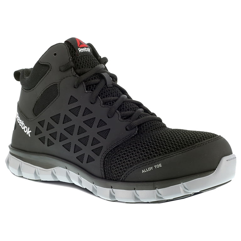 Reebok Work Mens Sublite Cushion Mid Slip Resistant Alloy  display picture 1