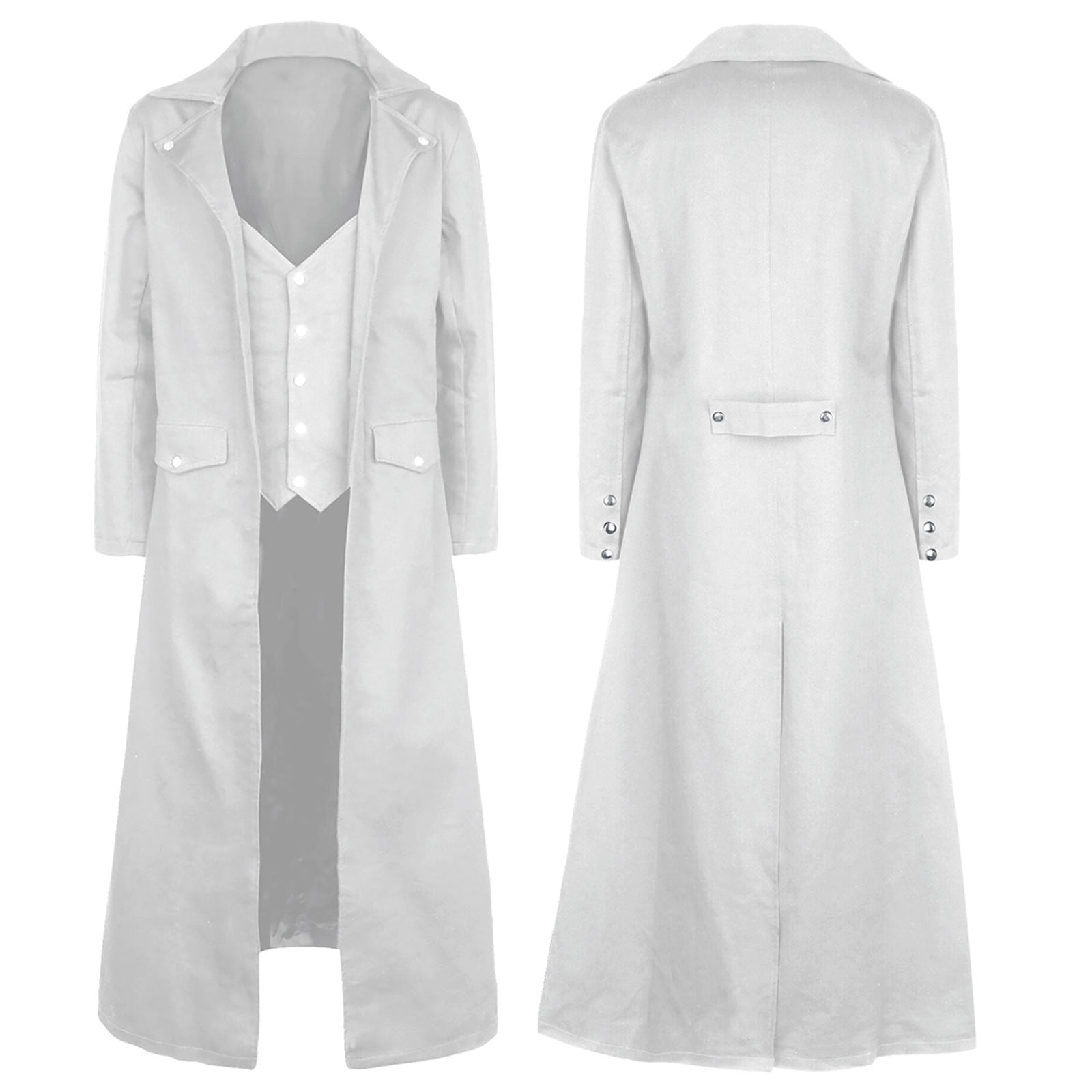 Trench Coat Tuxedo Literary Retro Coat 