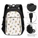 thumbnail image 3 of Balery Bees And Flowers Mochila con carga USB para hombre y mujer - Mochila impermeable y antirrobo para laptop con puerto USB para viajes, trabajo, 3 of 7