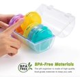 thumbnail image 4 of Pill Box 7 Day AM PM (3-Times-A-Day) Weekly Pill Box Case Travel Pill Organizer with Moisture-Proof Design for Purse and Pockets, 4 of 7