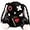 Noir, variante sur Cat Poupée en Peluche Chat, Poupée en Peluche Chat Anime Douce, Jouets en Peluche Horror, Convient aux Garçons et Filles (25cm/9.8 Po)