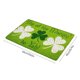 thumbnail image 3 of Felpudo del Día de San Patricio | Alfombra verde de 40 x 60 cm para entrada | Alfombra de baño de poliéster superabsorbente | Base de goma antideslizante | Alfombra lavable para baño, cocina, lavande, 3 of 5