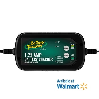 Battery Tender Plus 1.25 Amp Charger.