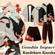 thumbnail image 2 of Genshin Impacto Suéter Sudadera con capucha para hombre y mujer, traje de Cosplay de kaedehar Kazuha Genshin Impacto, camiseta de Kazuha, pantalones cortos, capa de Kimono, 2 of 4