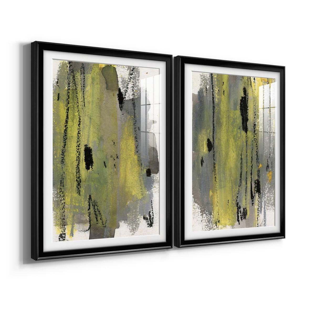 Wexford Home Loft Pastel I Premium Framed Print, 30.5" x 42.5" - Ready to Hang, Black (Set of 2)