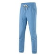 thumbnail image 2 of DDAPJ pyju Mens Workout Jogger Pants, Slim Fit Running Sweatpants for Men, Striped Gym Track Pants with Pockets Blue XXL, 2 of 4