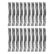 thumbnail image 1 of Bobinas de encuadernación en espiral de plástico de 20 piezas, 32mm de diámetro, 48 dientes, paso 4:1, capacidad de 280 hojas, espirales de encuadernación para documentos, 1 of 5