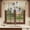 Tan, variant on Yellow Beige Flower Valances for Windows, Decorative Rod Pocket Window Valance Curtains, Farmhouse Shabby Chic Wildflower Short Curtain Drapes for Kitchen/Living Room, 2 Panels, 42" W x 18" L