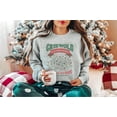 thumbnail image 6 of VILOVE Women Oversized Christmas Sweatshirt Funny Christmas Light Graphic Vacation Sweatshirt Xmas Crew Neck Pullover Top, 6 of 6