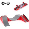 thumbnail image 5 of Mini Skateboard Toy Skate Park For TechDeck Fingerboard Skateboard Ramps Fingerboard Ultimate Park Training Board Toys for Kids, 5 of 5