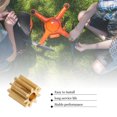 thumbnail image 4 of FRCOLOR 9 Tooth Gear 20 Pcs Copper Pinion 9 Tooth Thickness 2mm Mechanical Gear Small Modulus Gear,0.2"X0.2"X0.2", 4 of 4