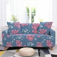 thumbnail image 3 of Marine Animal Coral Printed Sofa Cover Alllusive Elastic Dustproof Wrinkle Resistant Multi-person Sofa Universal, 3 of 7