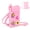 Pink, variant on Silicone Crossbody Phone Bag with Adjustable Strap, Magnetic Closure, and Charm Holes – Lightweight, Waterproof, and Stylish Everyday Shoulder Bag(Pink)