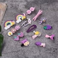 thumbnail image 3 of Mialoley Petites Filles Princesse Épingles à Cheveux, Doux Style Animal / Fleur Bangs Clip, 3 of 7