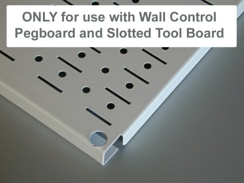 Details about   Wall Control Pegboard Slanted U-Hook Accessory Shaped Slotted Metal For And Tool 