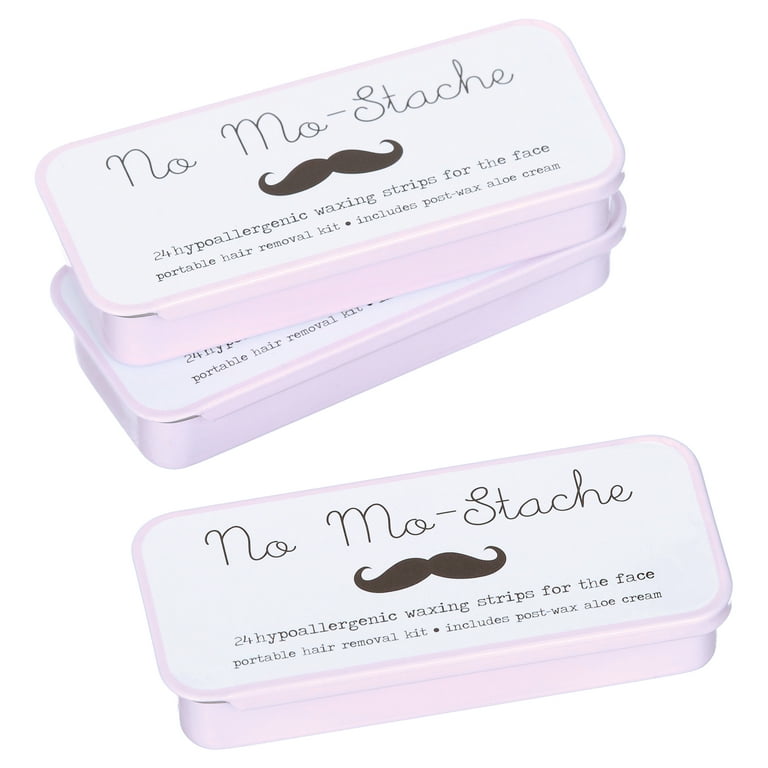 No Mo-Stache Great Face Bundle - Hypo allergenic Waxing Strips for
