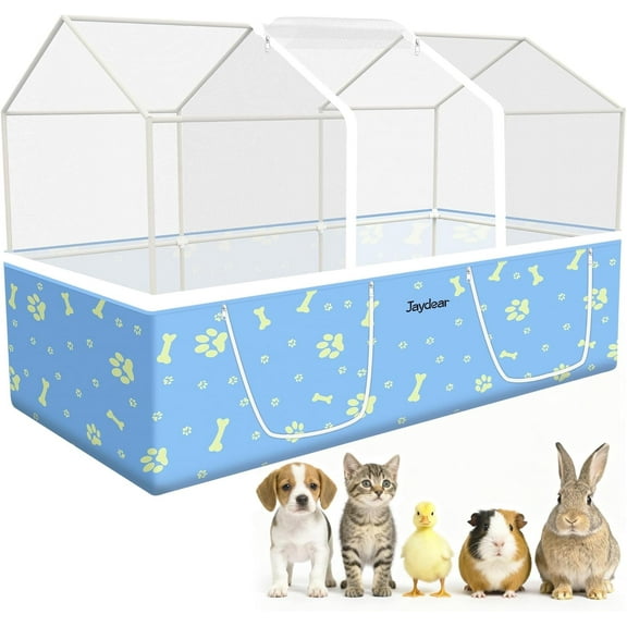 Jaydear Cages for household pets Rabbit Cage, 48" x 24" Large Pet Playpen Enclosure for Small Animal- Guinea Pig