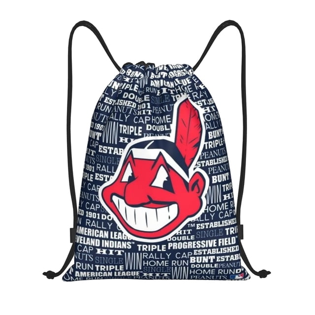 Bolsa clásica con cordón Cleveland, plegable, para deportes, fitness, unisex, bolsa de viaje para deportes de playa, tamaño mediano