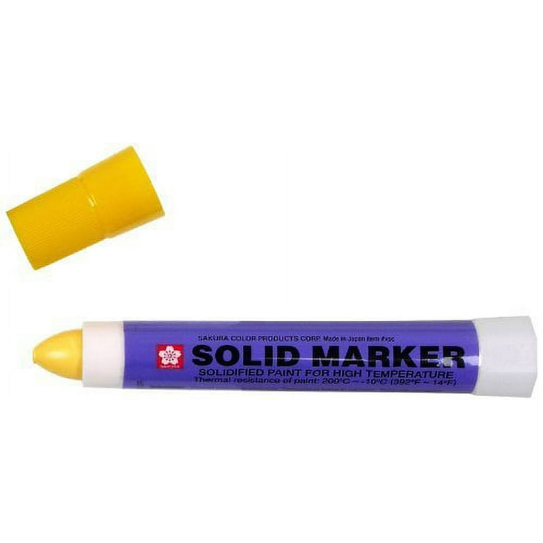Sakura - Yellow Solid Paint Markers - RAM Welding Supply