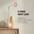 thumbnail image 3 of Luz De Noche De Flor Rosa Ambiental, Adorno De Luz Ambiental, Lámpara De Mesa Pequeña Infinitamente Regulable Para Dormitorio, 3 of 7
