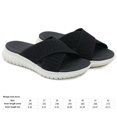 thumbnail image 2 of Sandalias sin cordones para mujer zapatillas de plataforma transpirables cómodas para la playa de verano, 2 of 9
