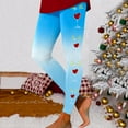 thumbnail image 4 of Christmas Leggings for Women 2025 Casual Festive Graphic High Waisted Yoga Pants Holiday Tights, 4 of 5