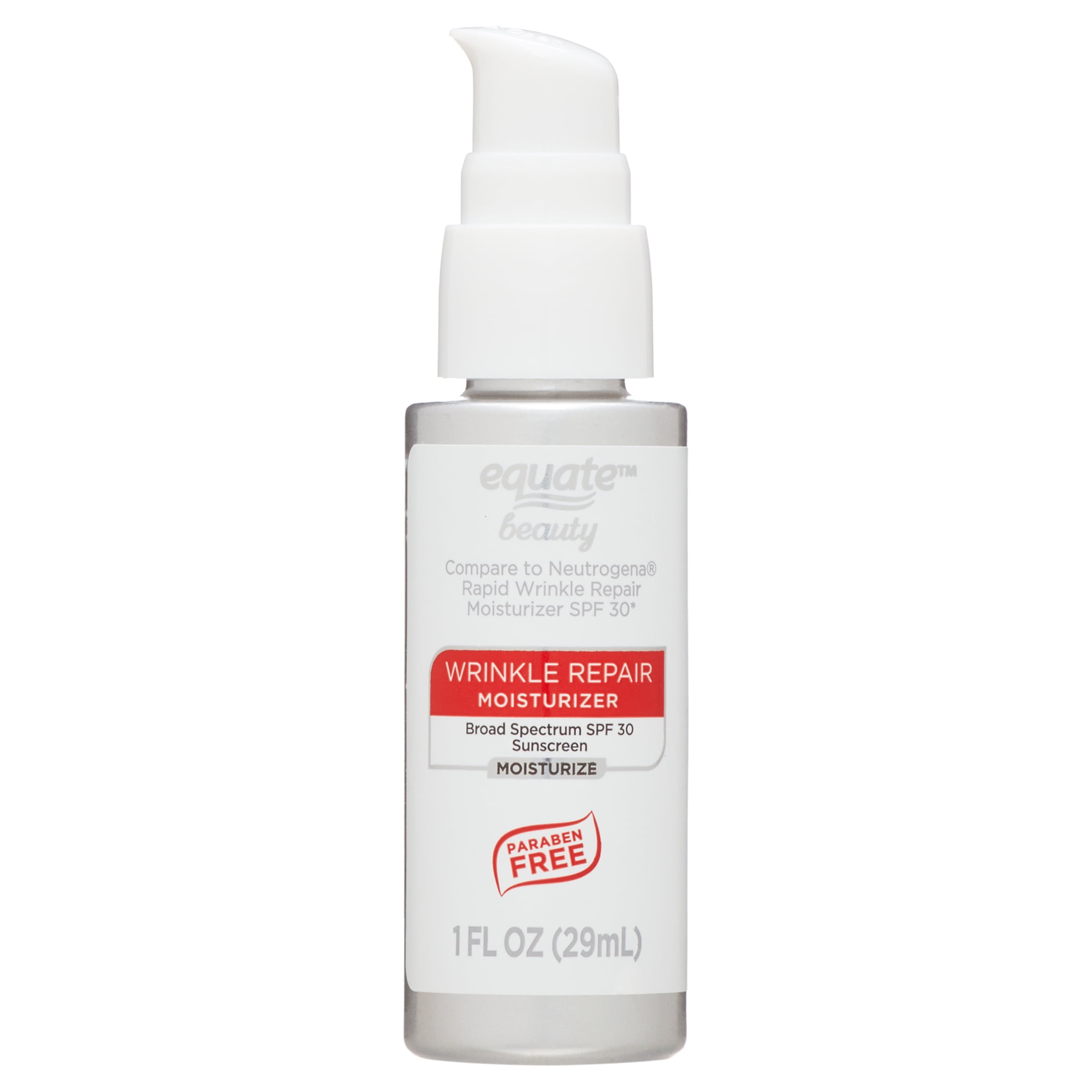 Equate Beauty Wrinkle Repair Moisturizer, SPF 30, 1 oz