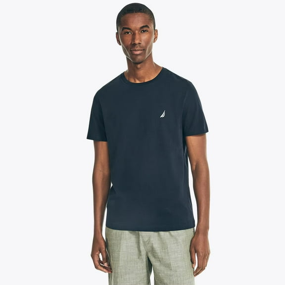 Nautica Solid Crewneck T-Shirt